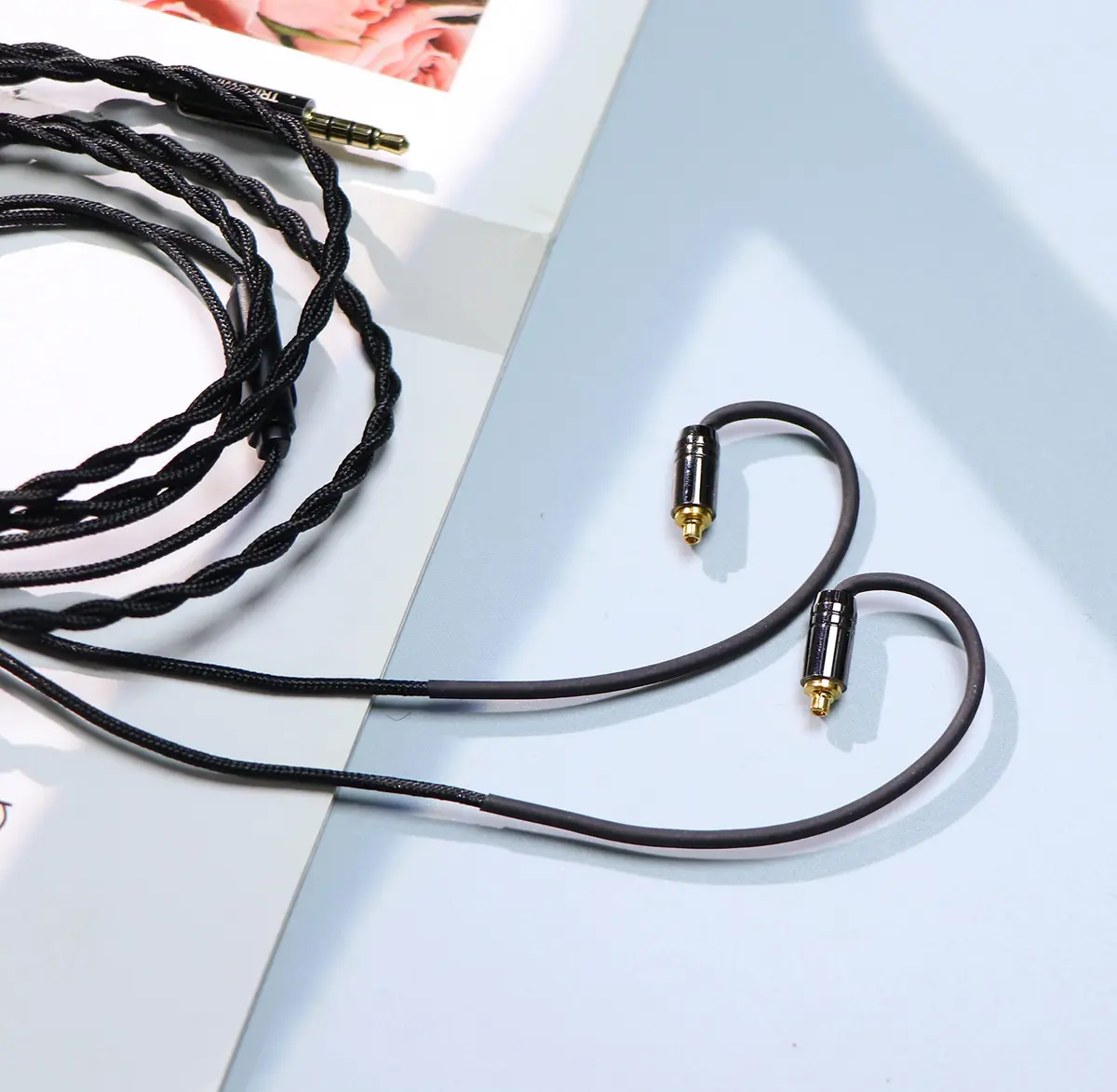 Linsoul Tripowin Zombur 4N OFC in Ear Monitor Cable 1.25m (4ft) with 3.5mm Plug | High Purity Oxygen Free Copper - view 5