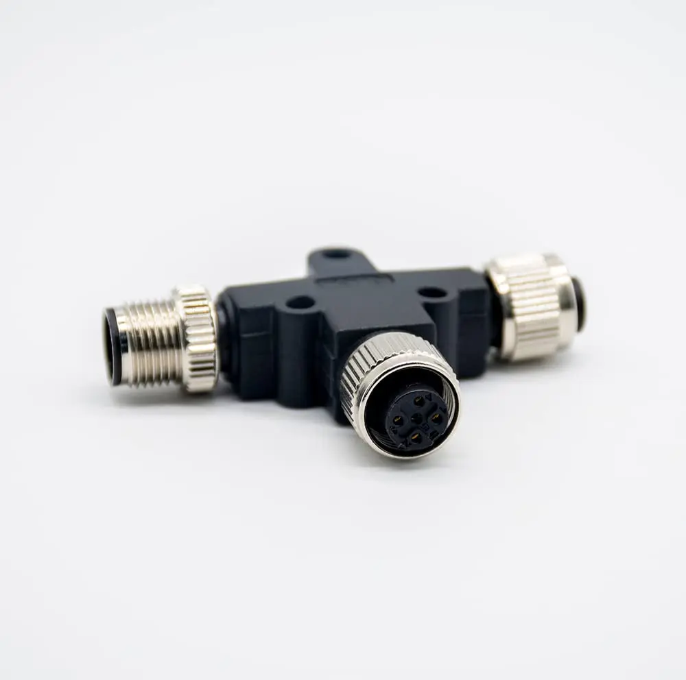 keisnoaja M12 IP67 5 Pin Connector Waterproof Sensor Plug 30V | Industrial Adapter - view 3