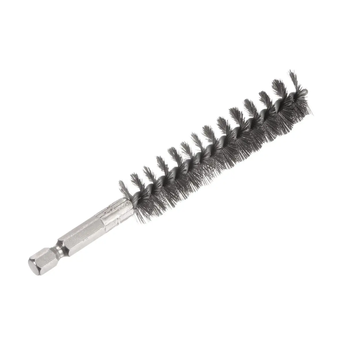 HARFINGTON Stainless Steel Bore Brush 17mm (0.67 Inch) Hex Shank | Rust & Dirt Removal Tool - view 3