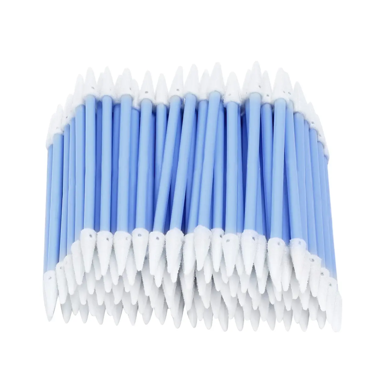 AAwipes Double-Tipped Foam Cleaning Swabs 100pcs Blue | Micro-precision, Dual Spiral Heads for PCB & Electronics - main product image