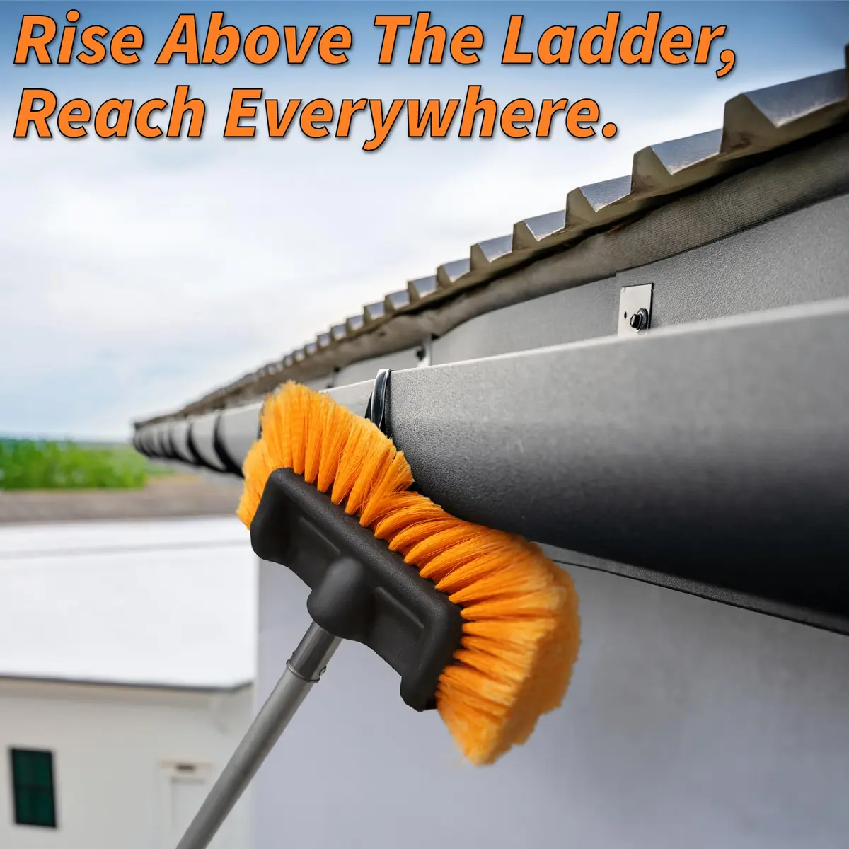EXTEND-A-REACH 36 Foot Telescoping Duster Kit with 5-30 ft Extension Pole | High Ceiling & Cobweb Cleaning Tool - view 7