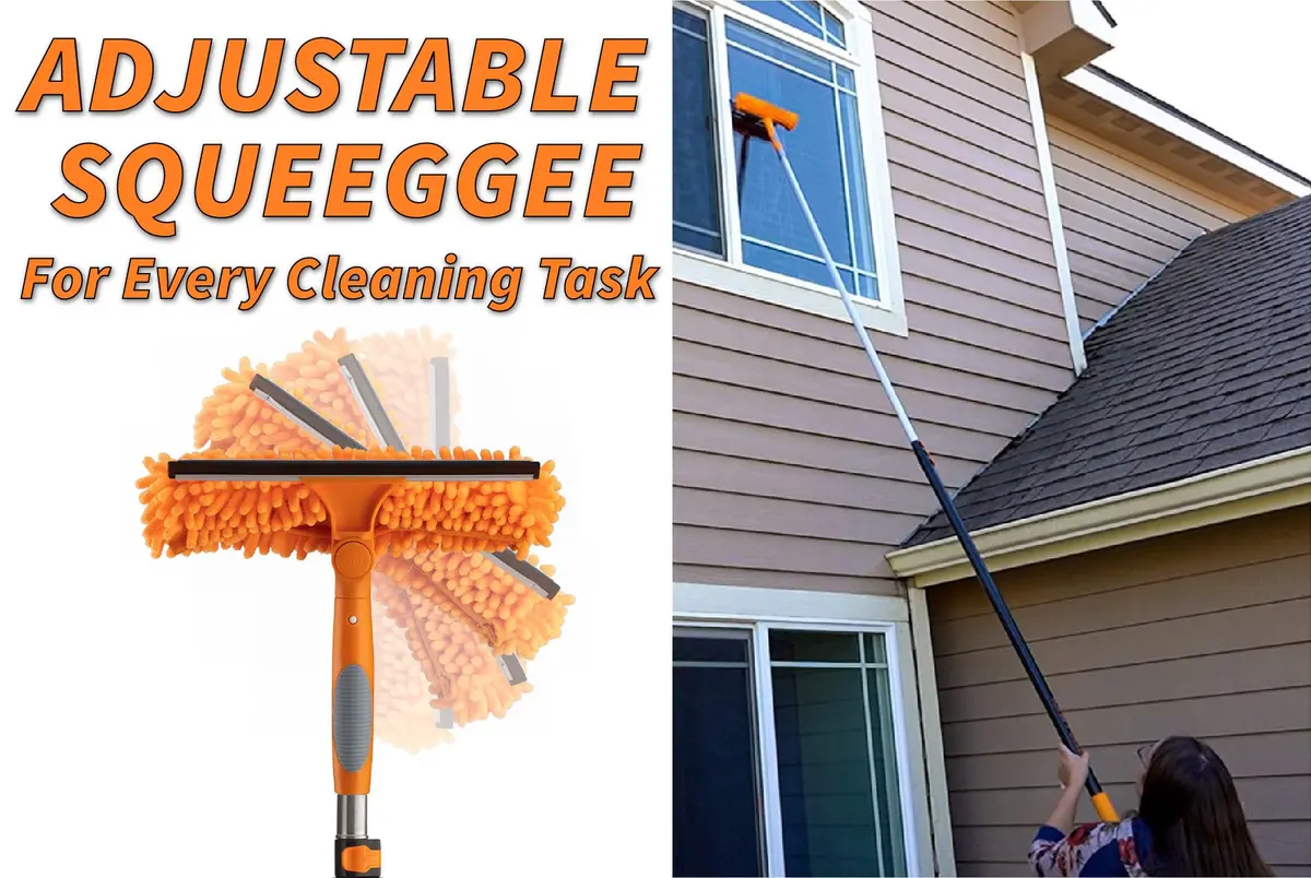 EXTEND-A-REACH 36 Foot Telescoping Duster Kit with 5-30 ft Extension Pole | High Ceiling & Cobweb Cleaning Tool - view 4