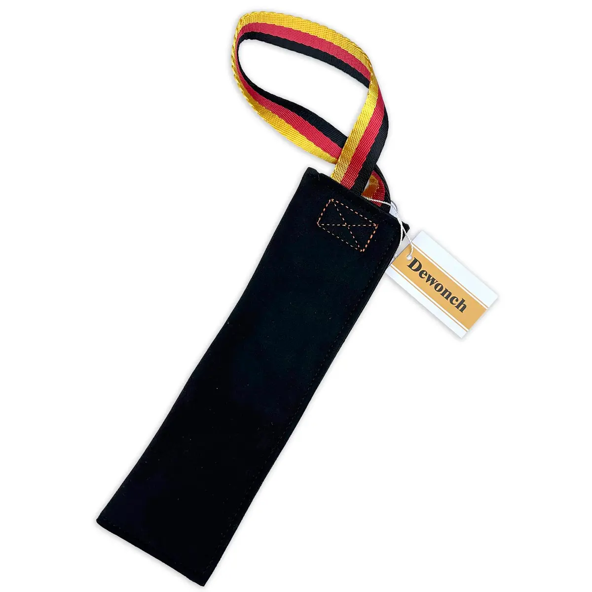 Dewonch No Stuffs Squeaky Leather Bite Tug Toy for Dog Training | Build Prey Drive & Grip (70-120 chars) - main product image