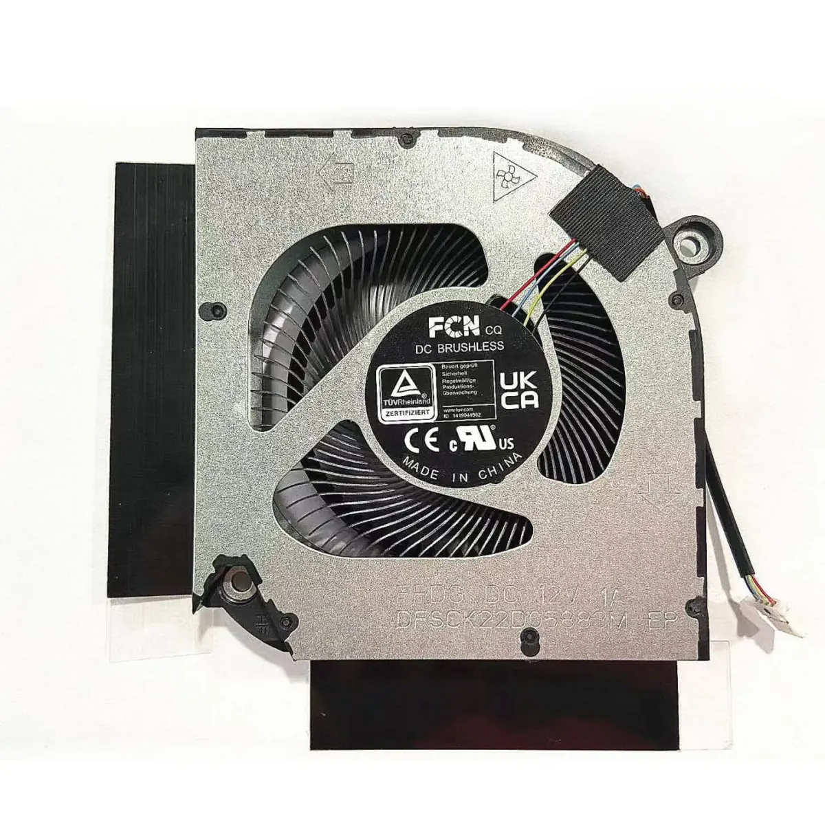 Fleshy Leaf CPU+GPU Cooling Fan Replacement for Acer Nitro 5 AN515-58 DC12V | 2 Fans for Enhanced Laptop Cooling - view 5