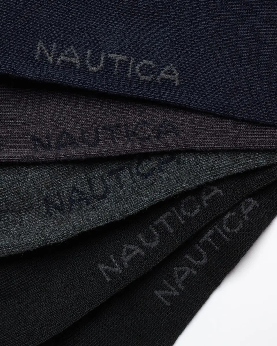 Nautica Mens Dress Socks 10 Pack | Comfort Stretch Crew Socks for Formal & Casual Wear - view 3