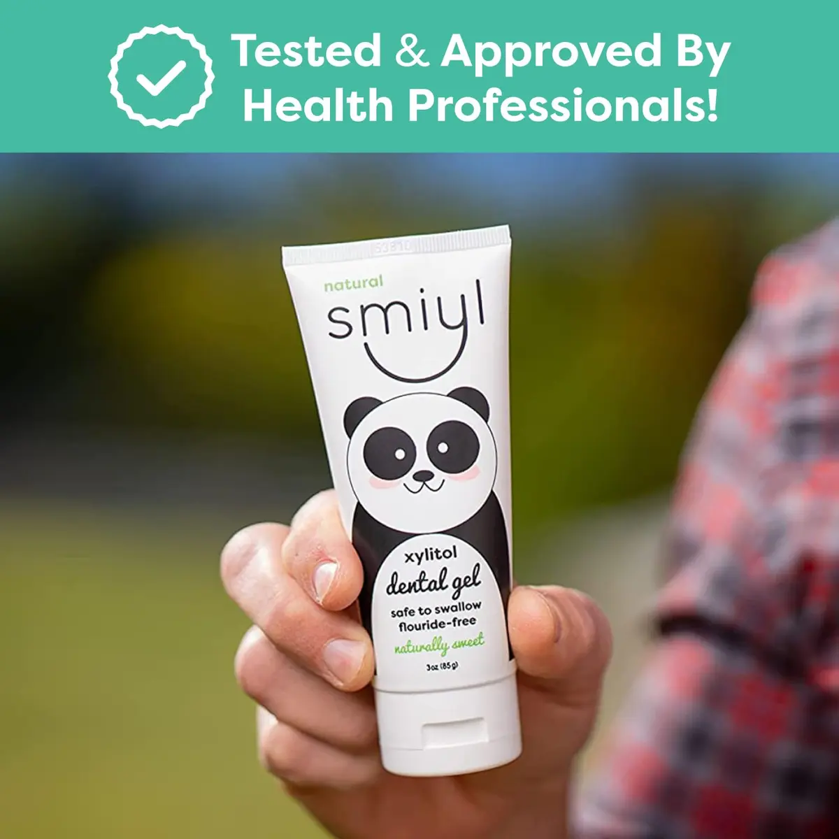 Smiyl Xylitol Dental Gel for Babies & Toddlers 3 oz | Fluoride-Free, All-Natural Oral Care - view 6