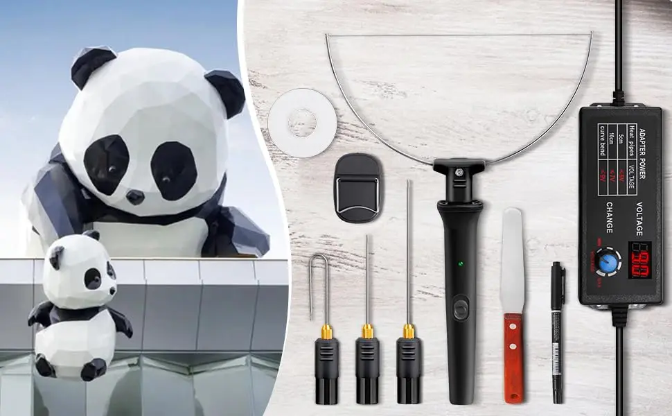 Ncepis Electric Foam Cutter Tool Kit with Digital Voltage Controller & 6 Attachments | 110-240V - view 10