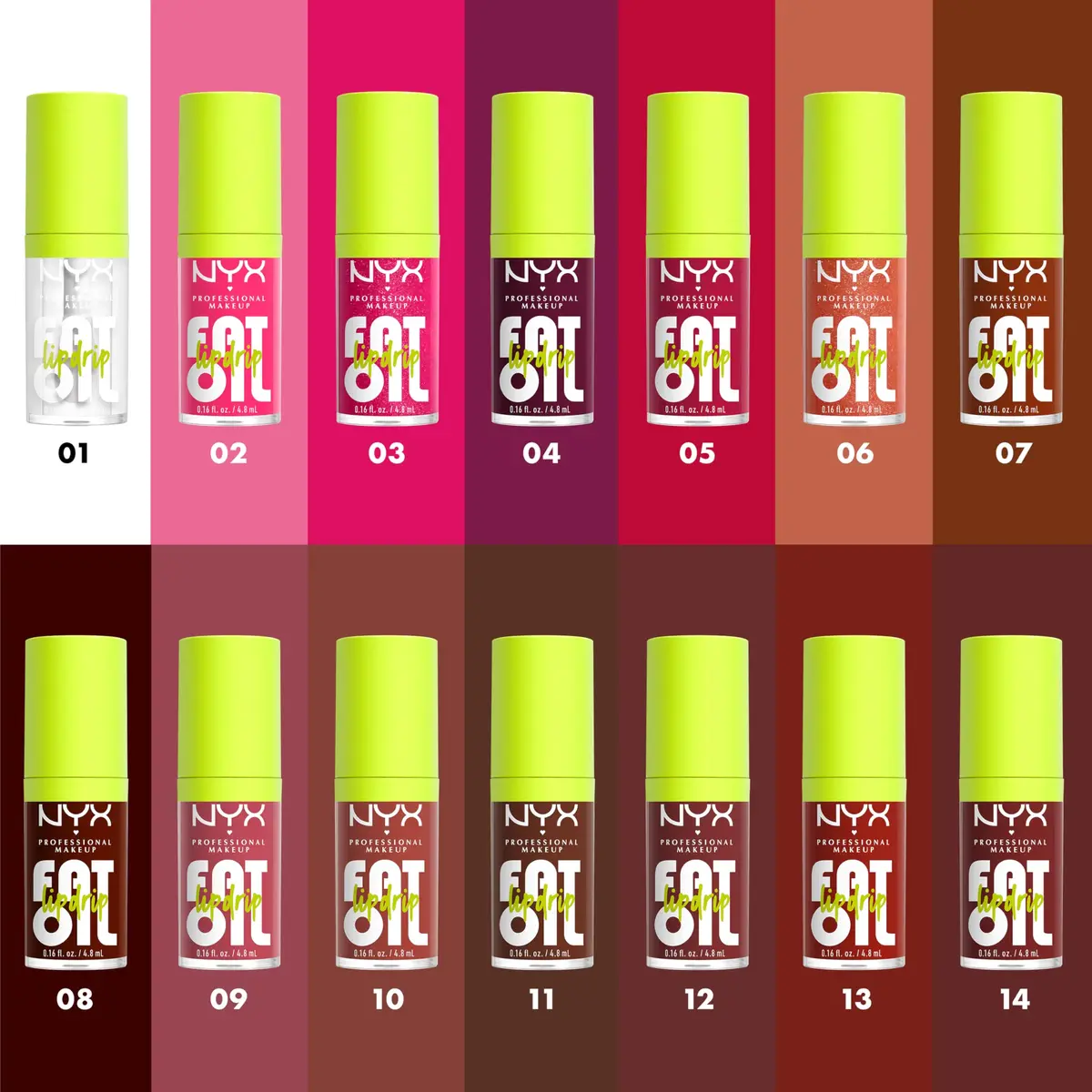 NYX PROFESSIONAL MAKEUP Fat Oil Lip Drip Moisturizing Lip Oil Gloss 4.7ml (0.16 Fl Oz) | Vegan Tinted Formula with Squalane - view 5