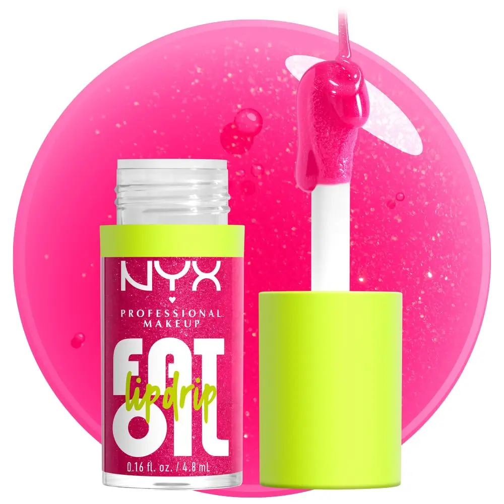 NYX PROFESSIONAL MAKEUP Fat Oil Lip Drip Moisturizing Lip Oil Gloss 4.7ml (0.16 Fl Oz) | Vegan Tinted Formula with Squalane - main product image