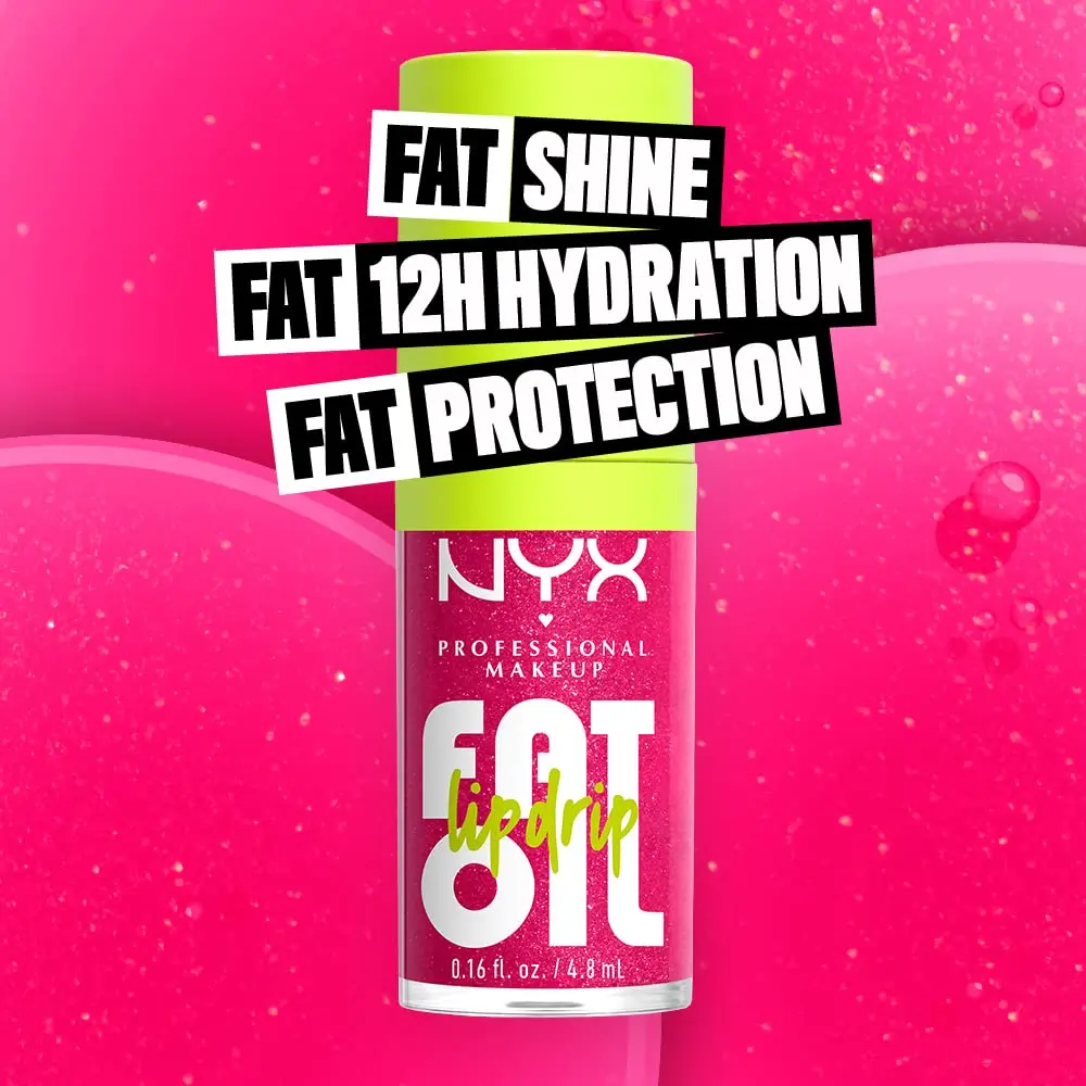 NYX PROFESSIONAL MAKEUP Fat Oil Lip Drip Moisturizing Lip Oil Gloss 4.7ml (0.16 Fl Oz) | Vegan Tinted Formula with Squalane - view 2