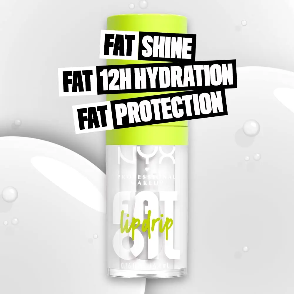 NYX PROFESSIONAL MAKEUP Fat Oil Lip Drip 0.16 Fl Oz | Hydrating Vegan Lip Gloss with Up to 12 HR Moisture - view 2