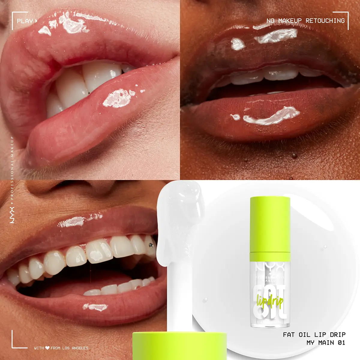 NYX PROFESSIONAL MAKEUP Fat Oil Lip Drip 0.16 Fl Oz | Hydrating Vegan Lip Gloss with Up to 12 HR Moisture - view 3