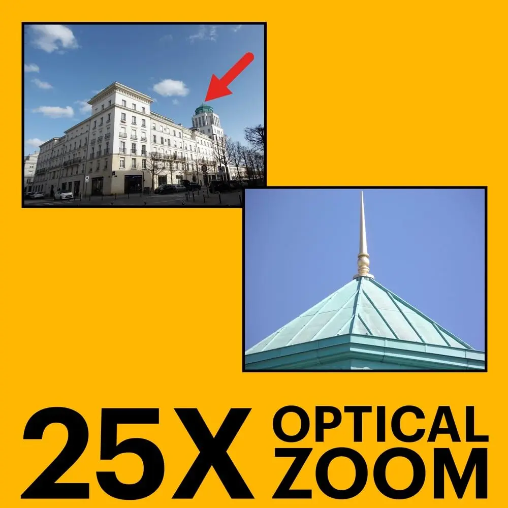KODAK PIXPRO AZ255 Digital Camera 16MP 25x Optical Zoom Red | 1080p Full HD Video & OIS - view 4