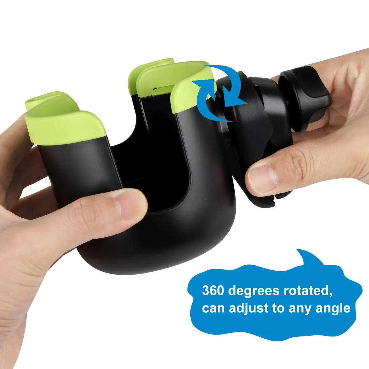Accmor Stroller Cup Holder with Phone Holder | Universal Fit for Baby Strollers & Wheelchairs - view 6