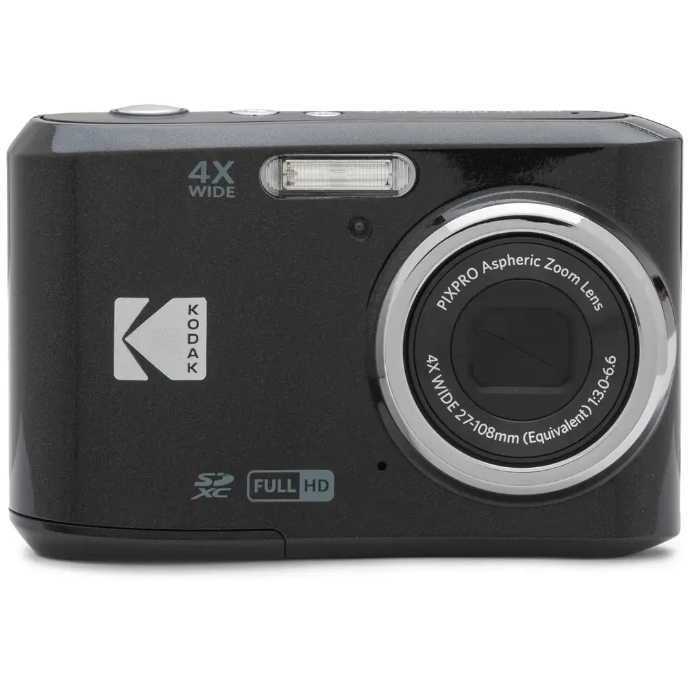 Kodak PIXPRO FZ45BK 16MP Compact Digital Camera 4.9mm (0.19in) - 19.6mm (0.77in) | 4x Optical Zoom, 1080p FHD Video - view 5