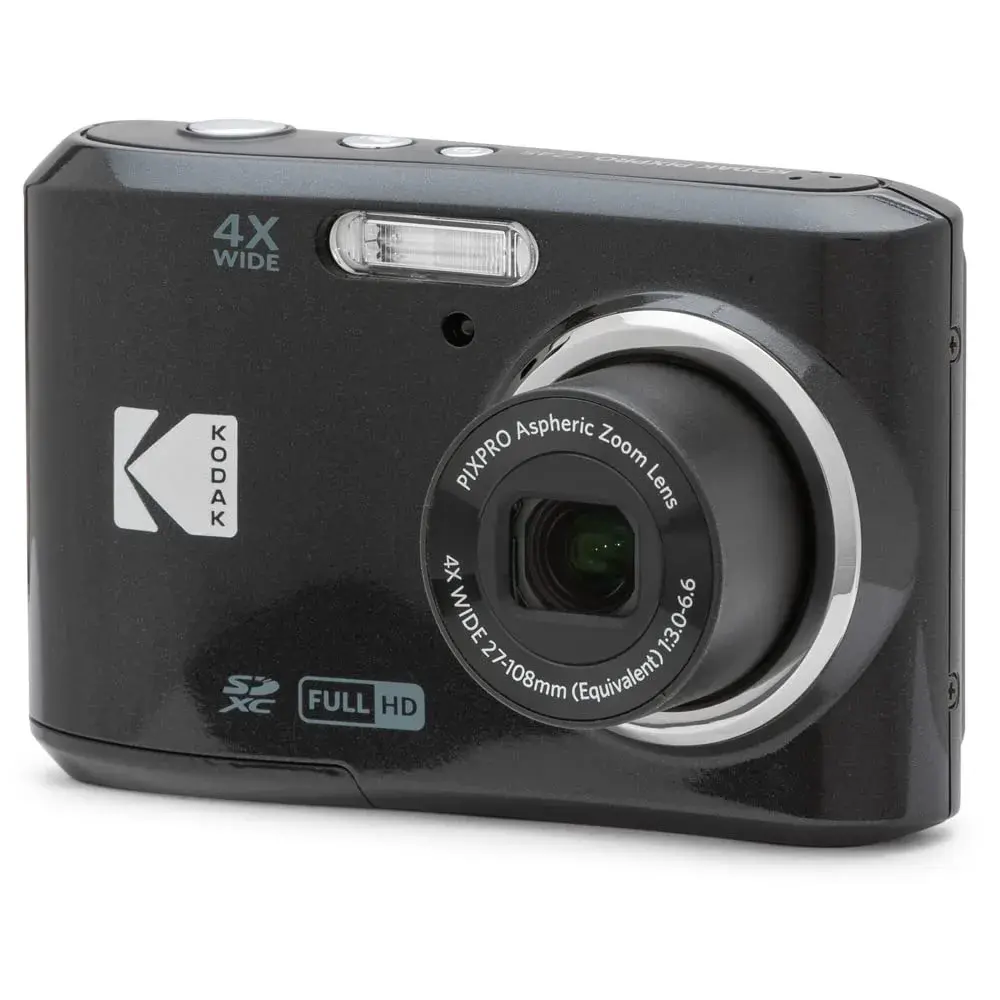Kodak PIXPRO FZ45BK 16MP Compact Digital Camera 4.9mm (0.19in) - 19.6mm (0.77in) | 4x Optical Zoom, 1080p FHD Video - view 2