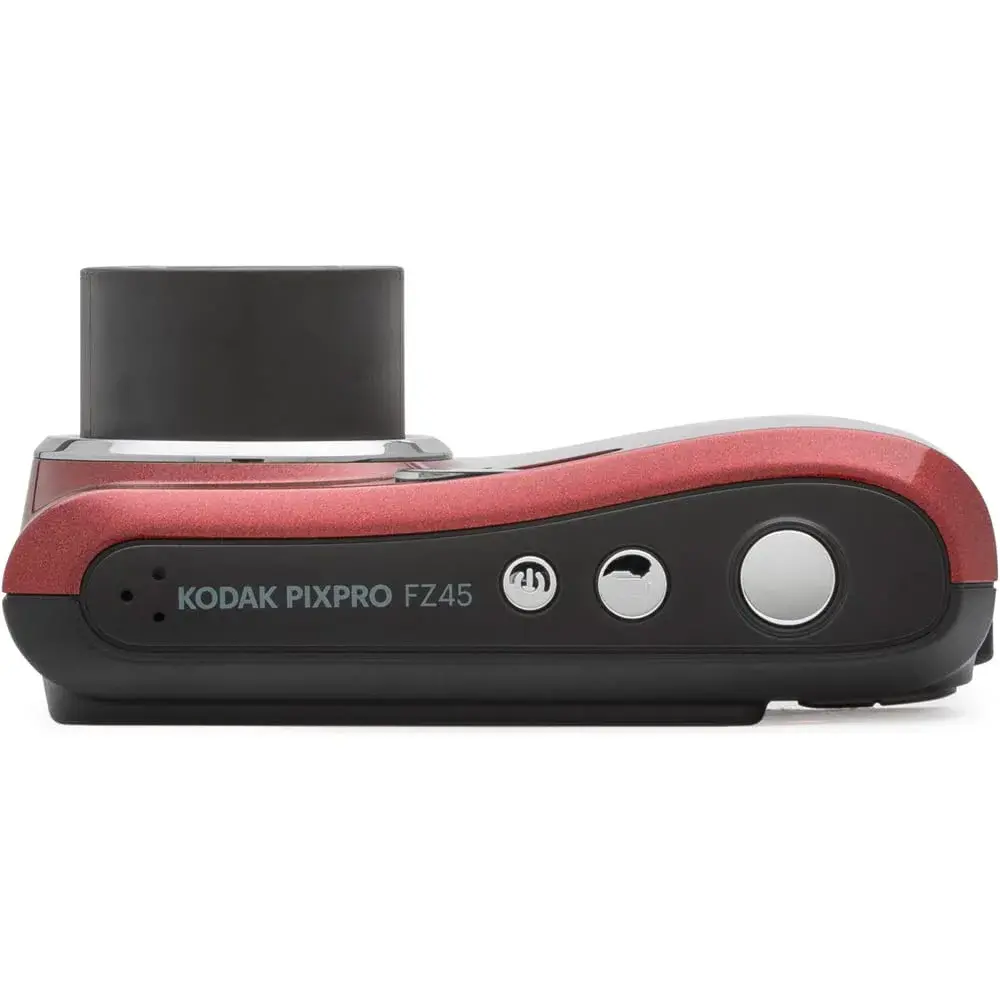 Kodak PIXPRO FZ45RD Digital Camera Red Bundle with 64GB SD Card | 16MP Compact Camera with 4x Optical Zoom & 1080p FHD Video - view 6