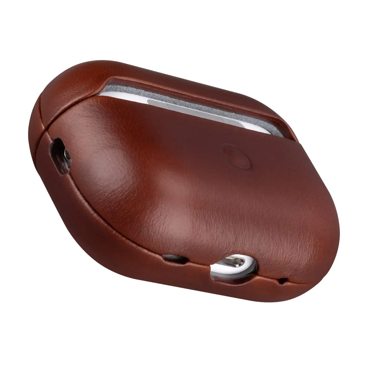 Maogoam Genuine Veg-Tanned Leather Case Cover for Apple AirPods Pro 2/1 | Vintage Patina & MagSafe Compatibility - main product image