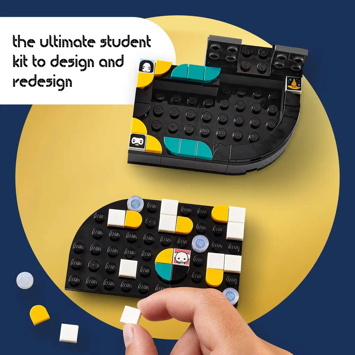 LEGO Hogwarts Desktop Kit 41811 | Harry Potter Desk Decor & Craft Set for Kids 8+ - view 5
