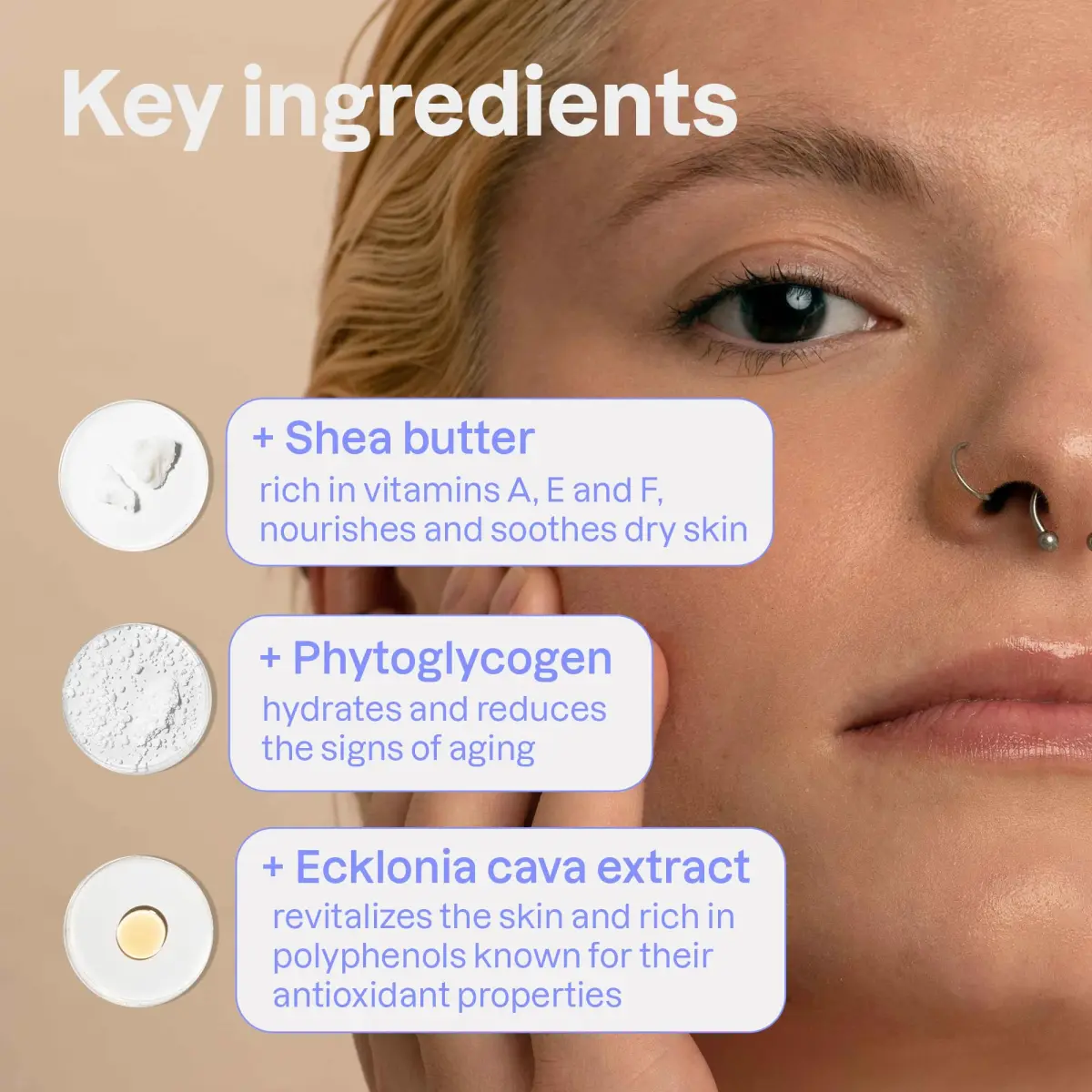 ATTITUDE Oceanly Eye Cream Stick PHYTO CALM 8.5g (0.3 oz) | EWG Verified Plastic-Free Eye Cream - view 3