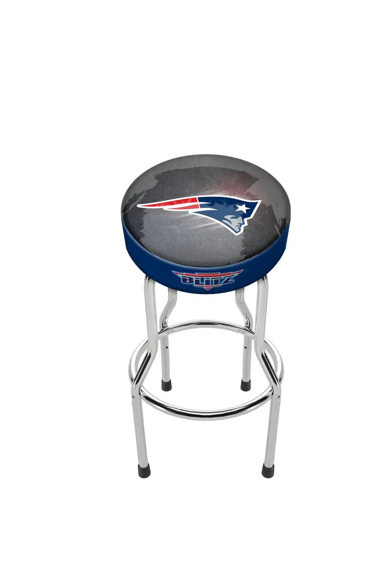 ARCADE1UP NFL Blitz Pub Stool Adjustable in Dapple Grey | Licensed Fan Seat for Gaming & Lounge (70-120c) - view 4
