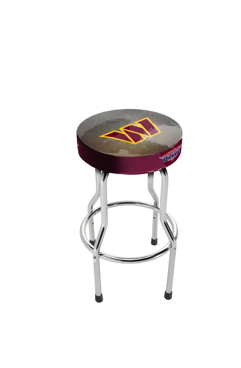 ARCADE1UP NFL Blitz Pub Stool Washington Commanders Adjustable | Licensed Fan Seat (70-120 chars) - view 2
