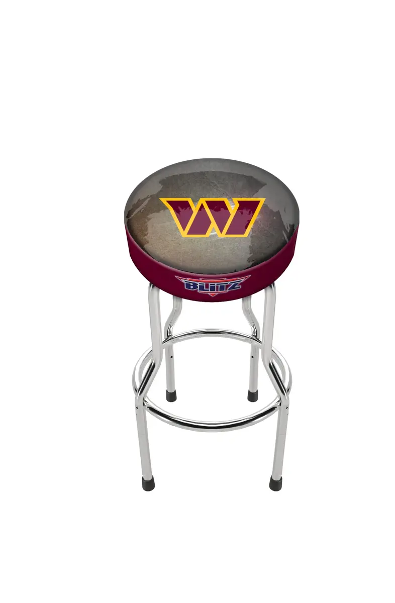 ARCADE1UP NFL Blitz Pub Stool Washington Commanders Adjustable | Licensed Fan Seat (70-120 chars) - view 4