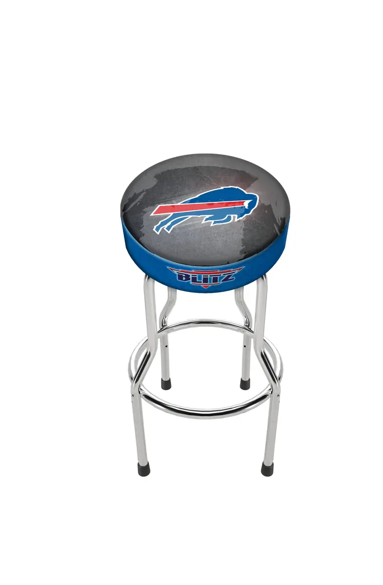 ARCADE1UP NFL Blitz Pub Stool Buffalo Bills | Adjustable 21.5-29.5 inch | Licensed Fan Seat - view 4