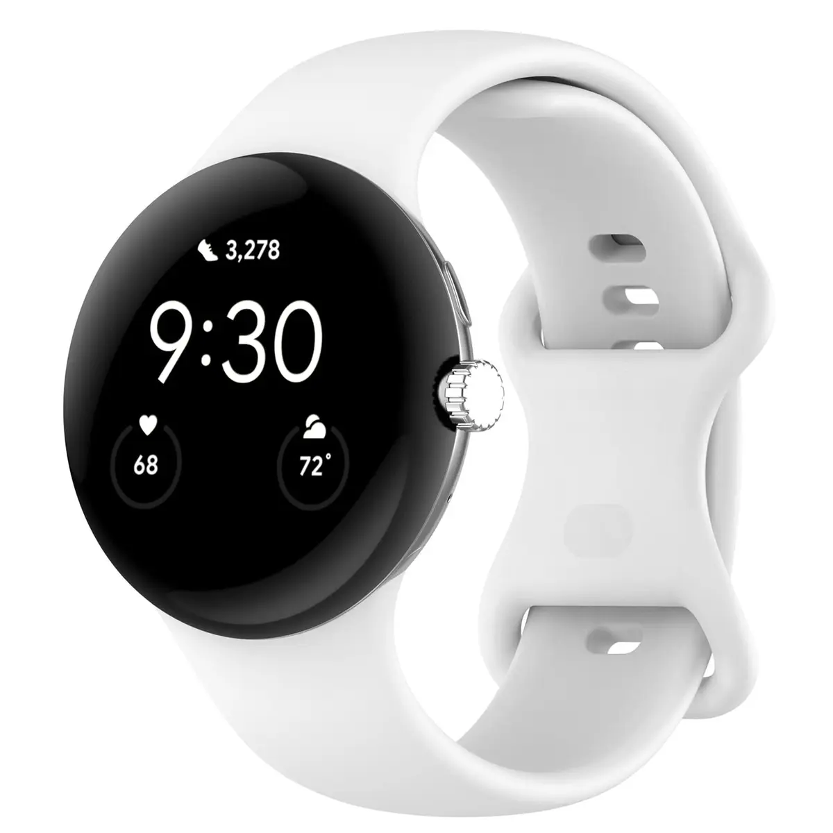Eiavike Google Pixel Watch 41mm Silicone Band | Breathable, Soft & Durable (41mm) - main product image