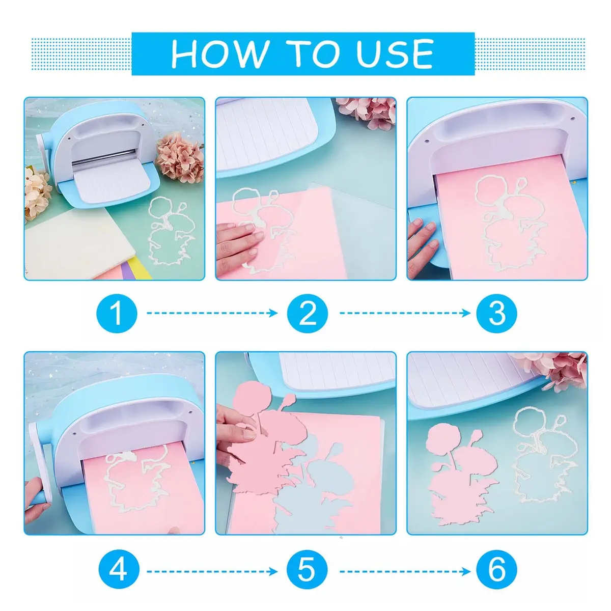 ORIGACH Realistic Corn Poppy Stamps & Dies & Layering Coloring Stencil Set | Crafting Kit for Scrapbooking & Card Making - view 7