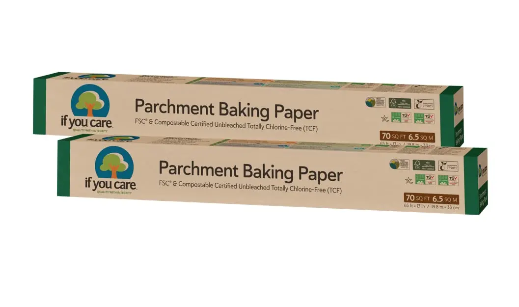If You Care Parchment Baking Paper 70 Sq Ft Roll | Unbleached, Silicone Coated, Fits 13 Inch Pans - main product image