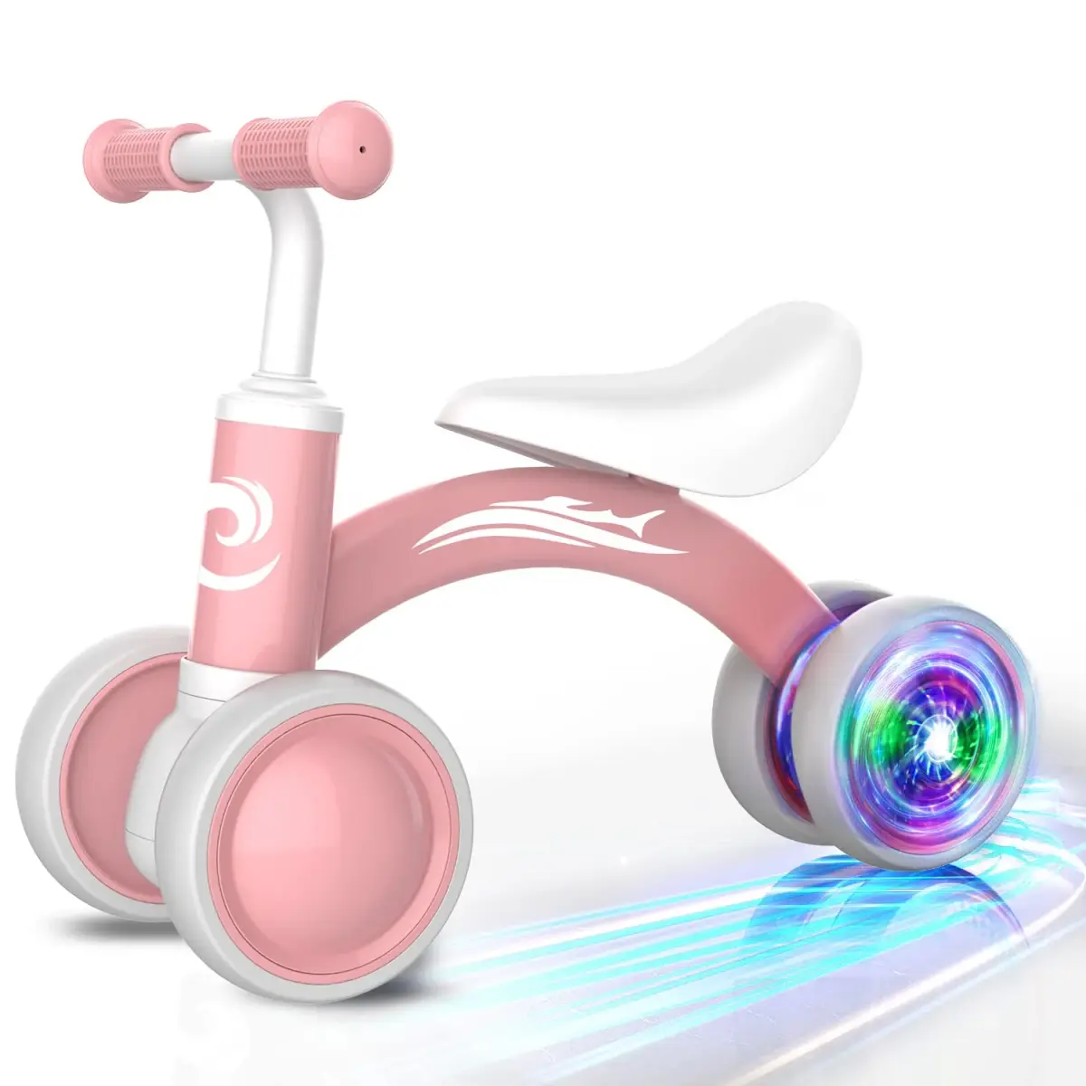 Gamfeiny Colorful Lighting Baby Balance Bike | 10-36 Months Toddler Ride-On Toy - main product image