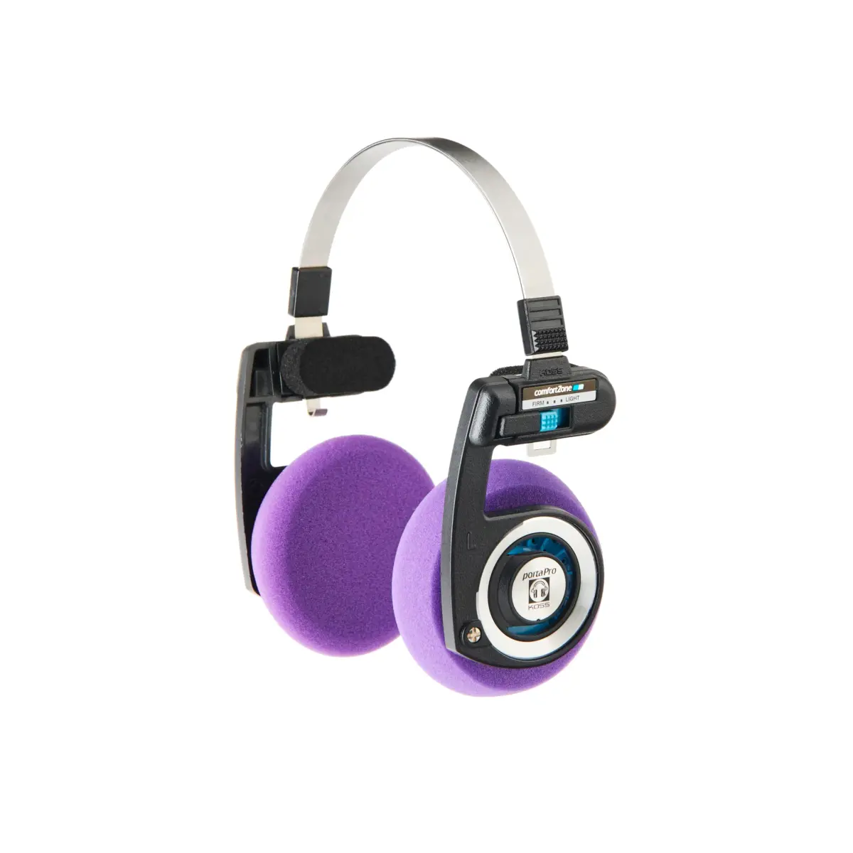 YAXI 6-Color Earpads for Koss Porta Pro: Purple, Black, Blue, Yellow, Red, Orange - view 2