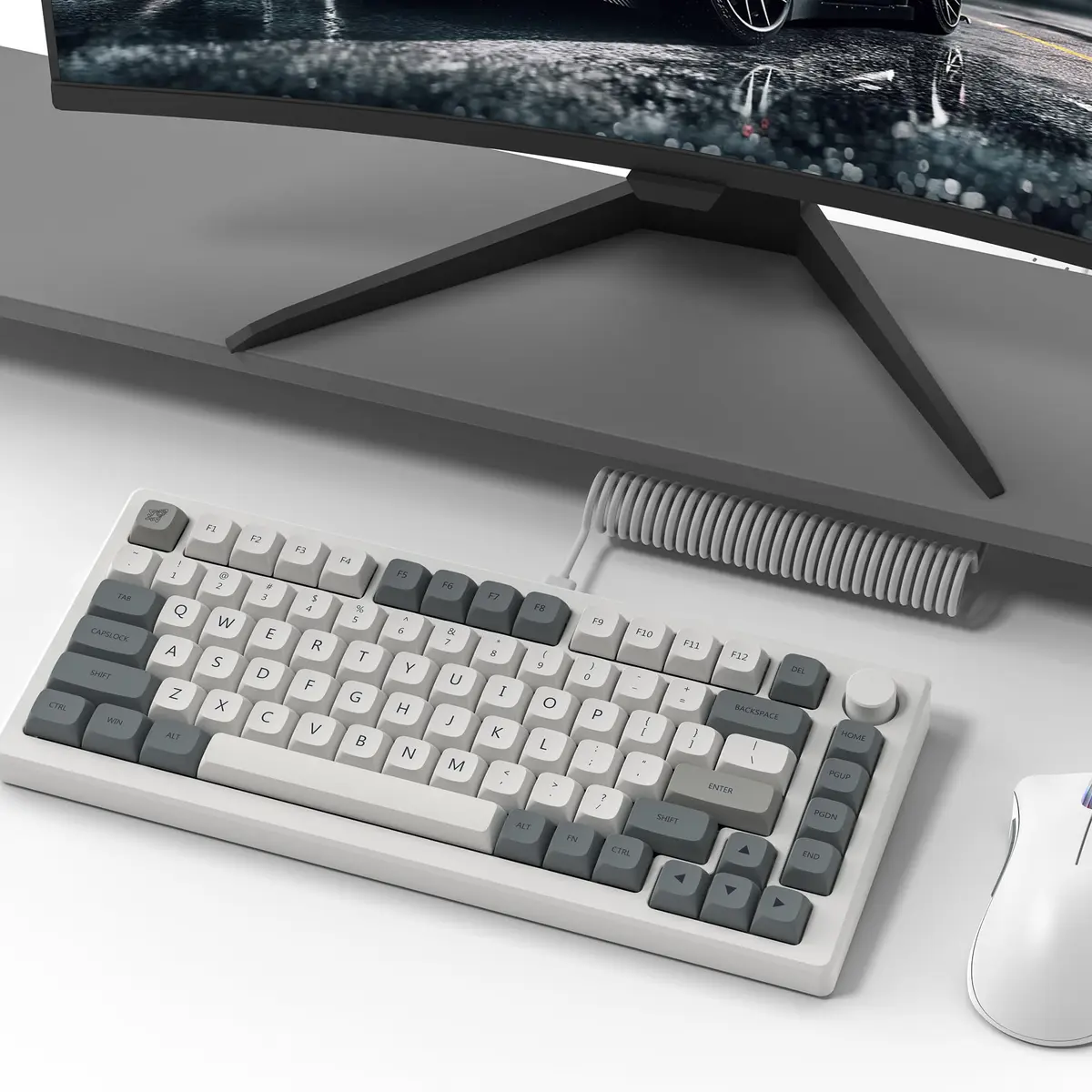 dagaladoo Retro PBT keycaps Set, XDA Profile Keyboard Keycaps | Durable Dye-Sublimation, Compatible with Most Mechanical Keyboards - view 5