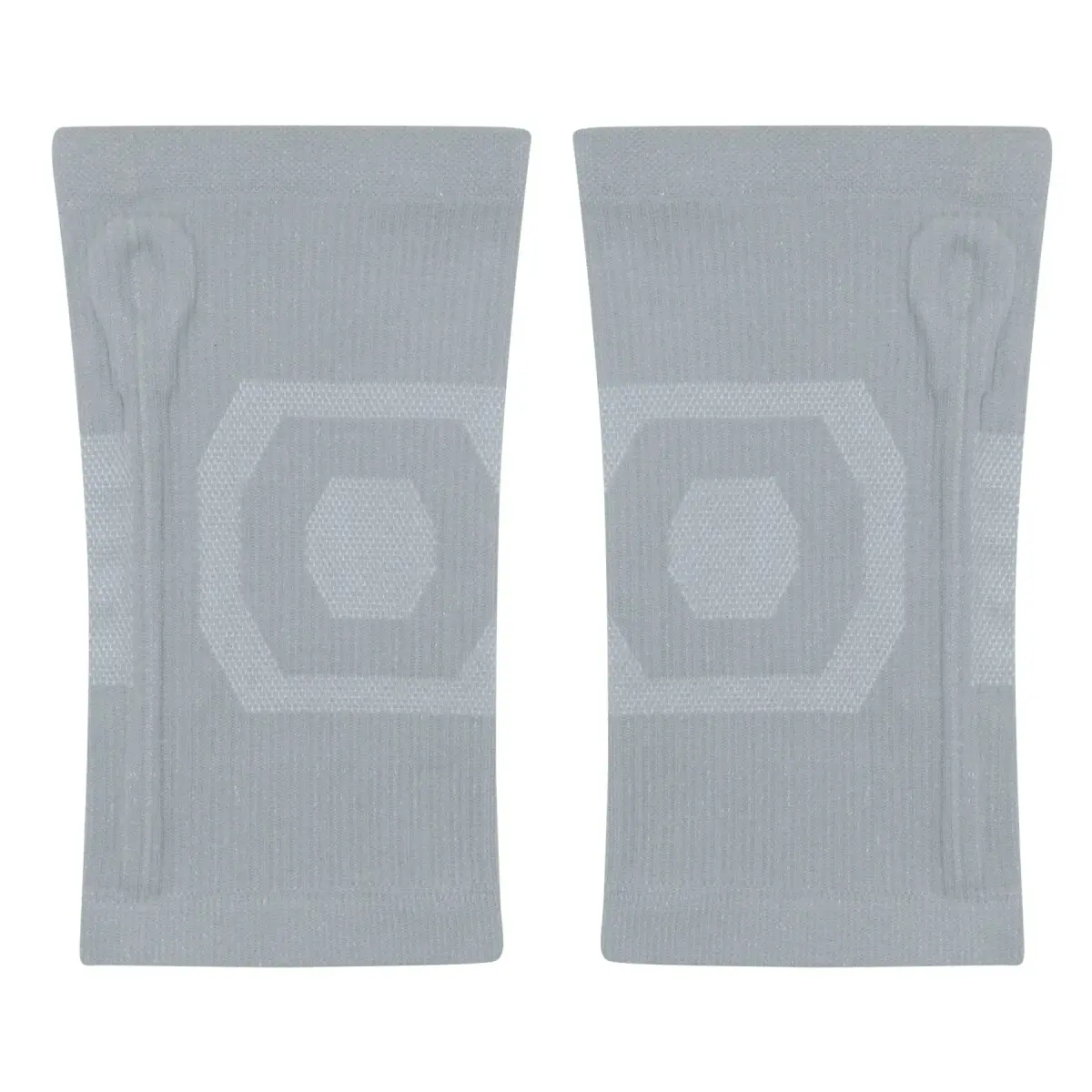 JUMISEE X Gray Knee Sleeves with Silicone Gel Spring Support, Medium (1 Pair) - view 4