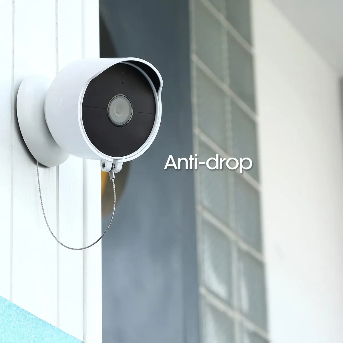 Wasserstein Anti-Theft Mount for Google Nest Cam (2-Pack) | Secures Camera Against Theft & Drops - view 3