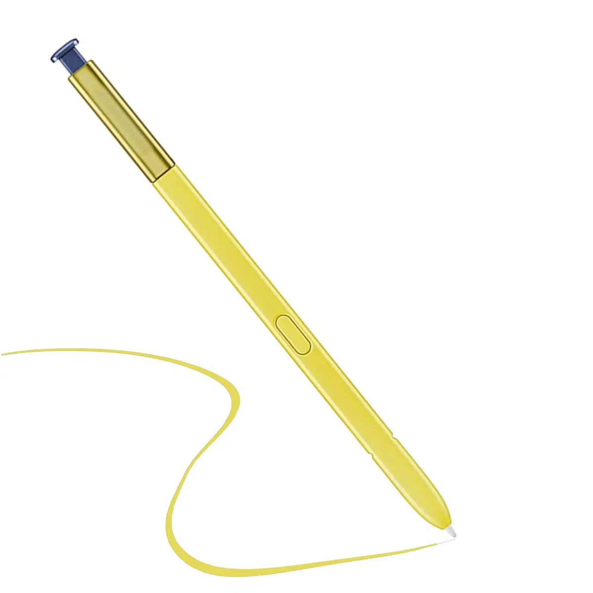 Alovexiong Galaxy Note 9 Stylus Pen with Bluetooth | Pressure Sensitive, Remote Control, Compatible with SM-N960F (Yellow) - view 3