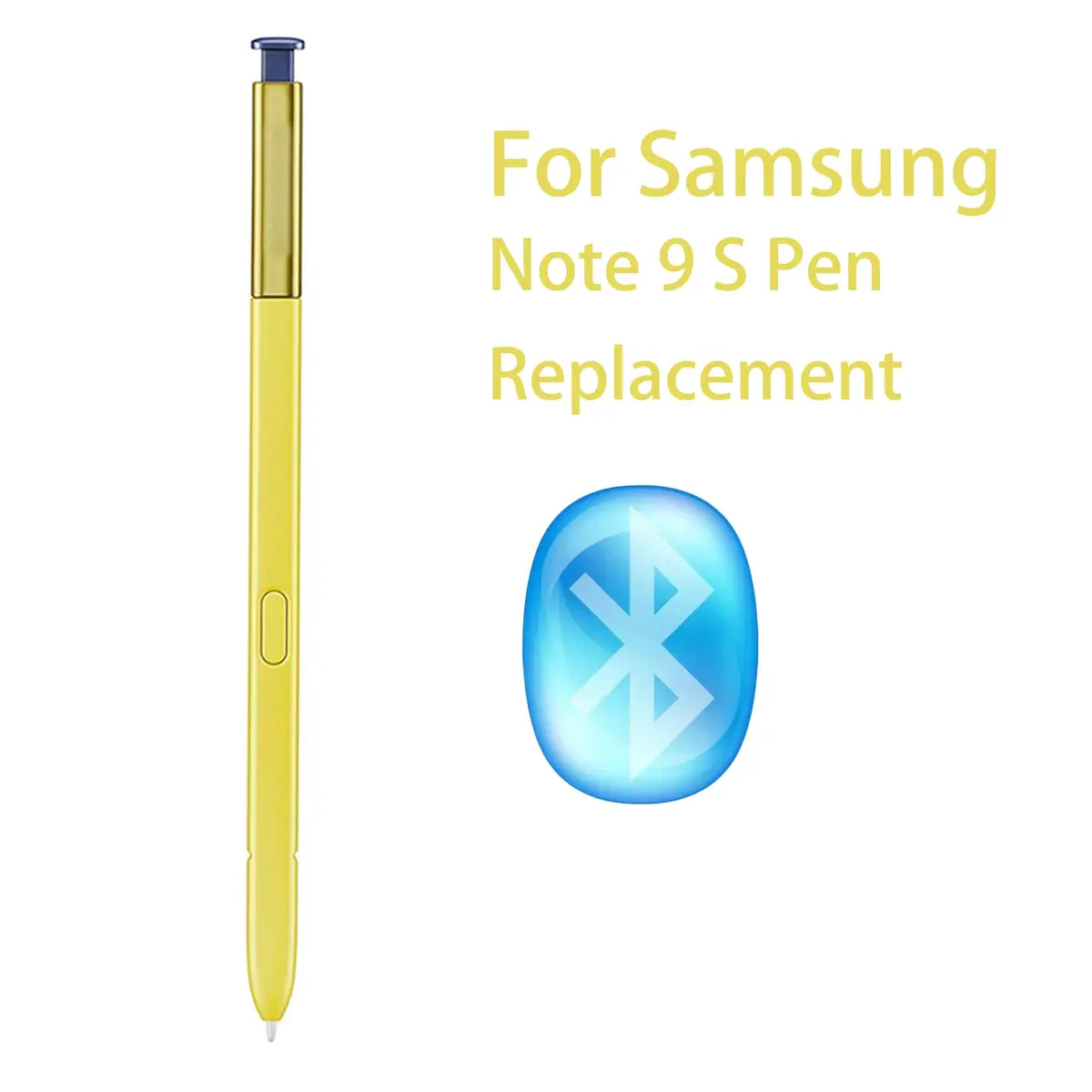 Alovexiong Galaxy Note 9 Stylus Pen with Bluetooth | Pressure Sensitive, Remote Control, Compatible with SM-N960F (Yellow) - view 4
