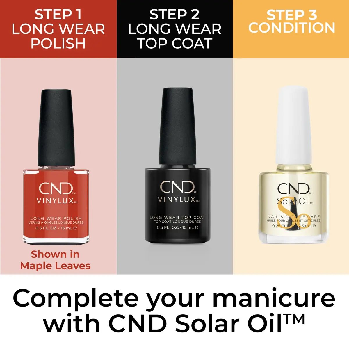 CND Vinylux Longwear Nail Polish Maple Leaves 0.5 fl oz | Week-Long, Formaldehyde-Free - view 5