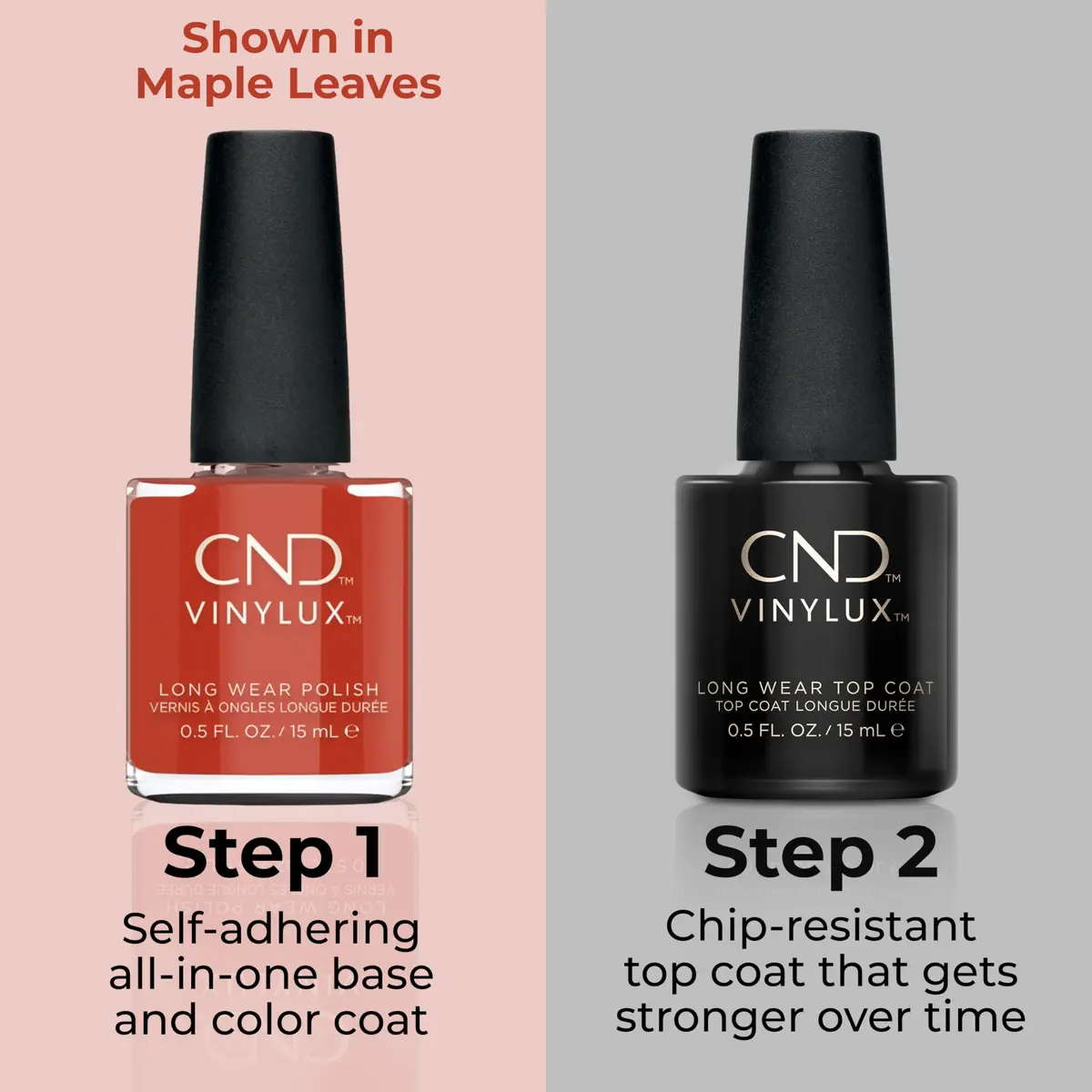 CND Vinylux Longwear Nail Polish Maple Leaves 0.5 fl oz | Week-Long, Formaldehyde-Free - view 4