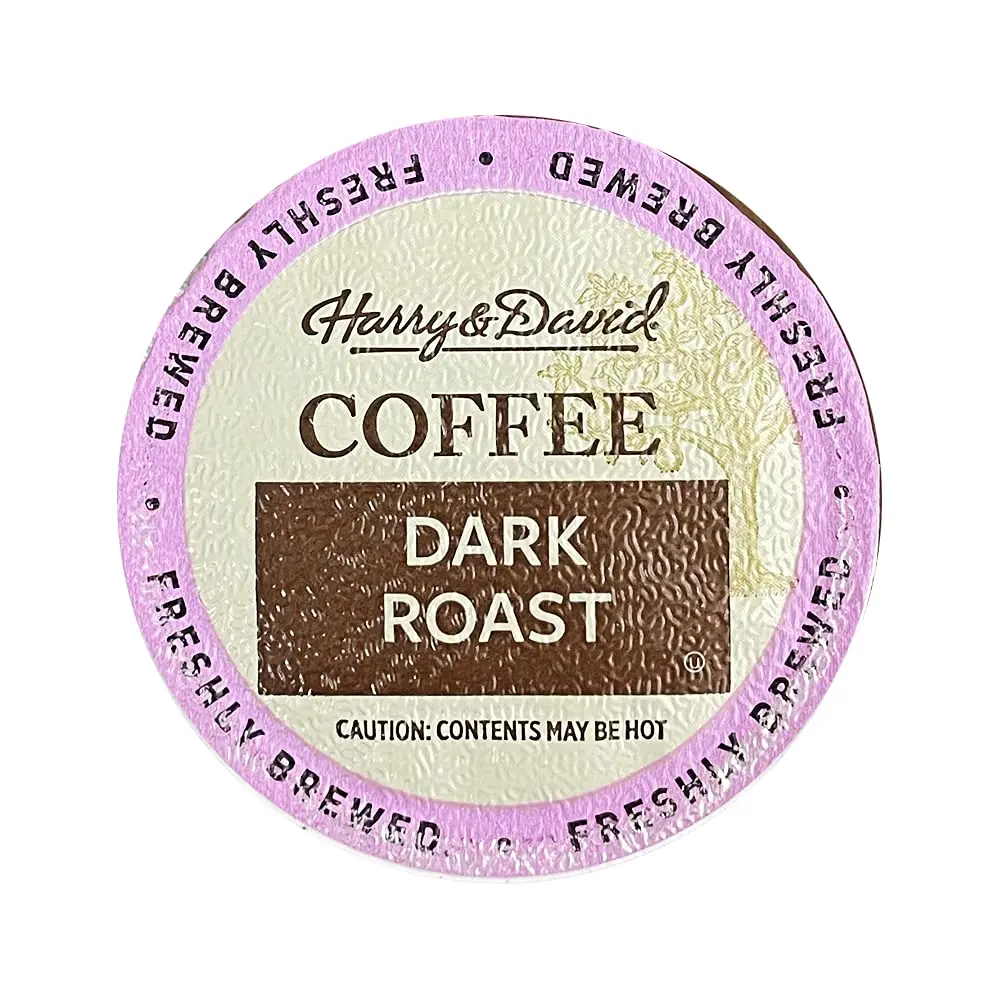 Harry & David Single Serve Coffee Dark Roast 100 Count | Premium US Coffee Capsules - main product image
