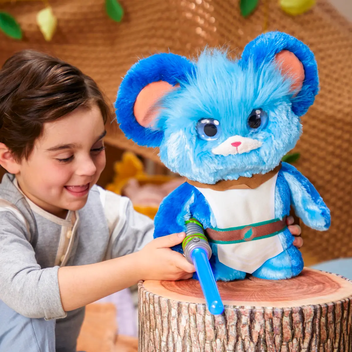 Star Wars: Young Jedi Adventures Jabberin' Jedi Nubs, Electronic Plush, Lights & Sounds, Toys, Preschool Toys for 3 Year Old Boys & Girls - view 6