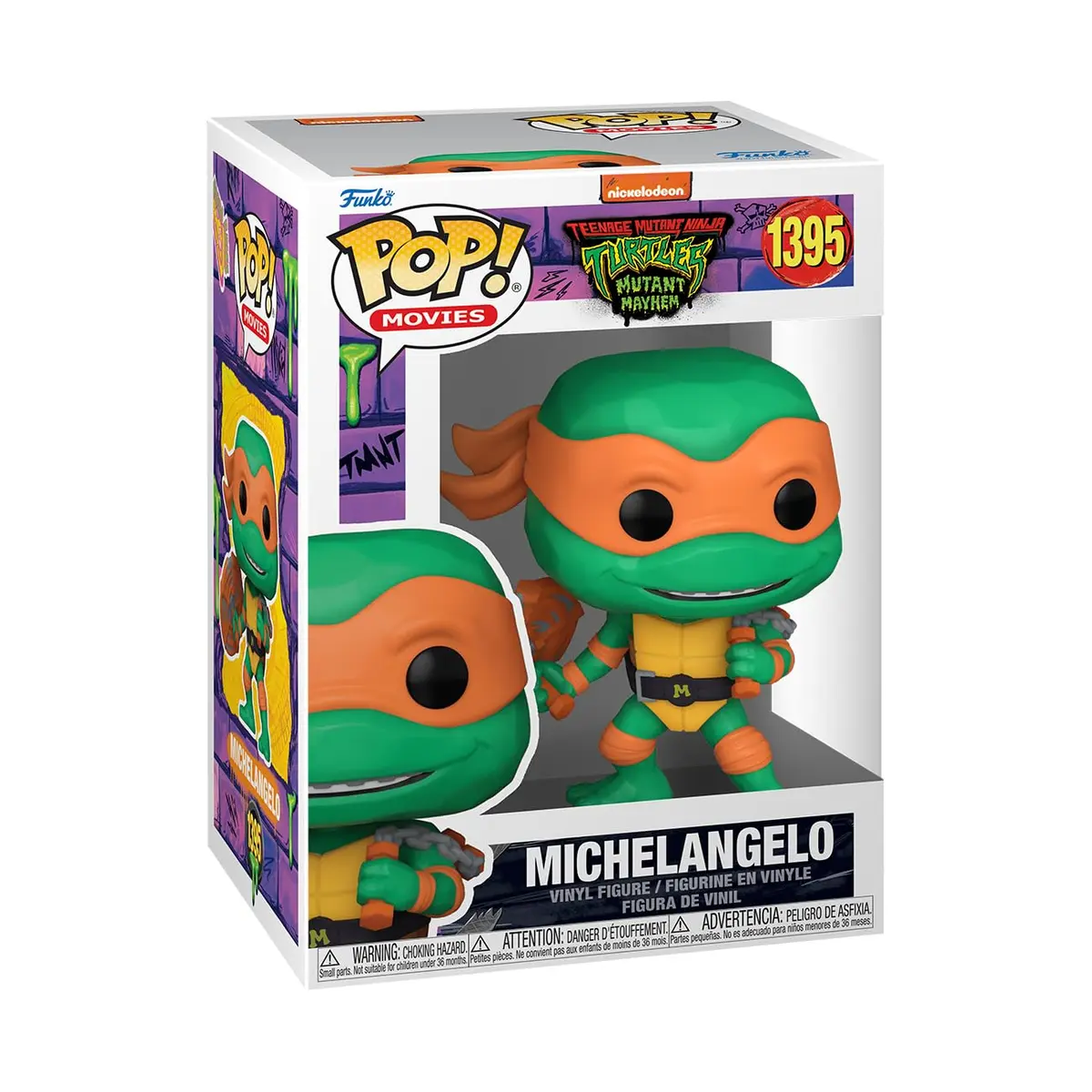 Funko POP! Teenage Mutant Ninja Turtles Michelangelo | 3.75 inch Vinyl Collectible (70-120c) - main product image