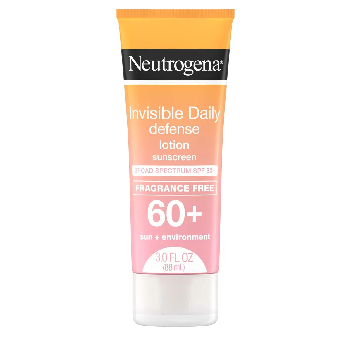 Neutrogena Invisible Daily Defense Sunscreen Lotion SPF 60+ 89ml (3.0 fl oz) | Broad Spectrum UVA/UVB Protection - main product image