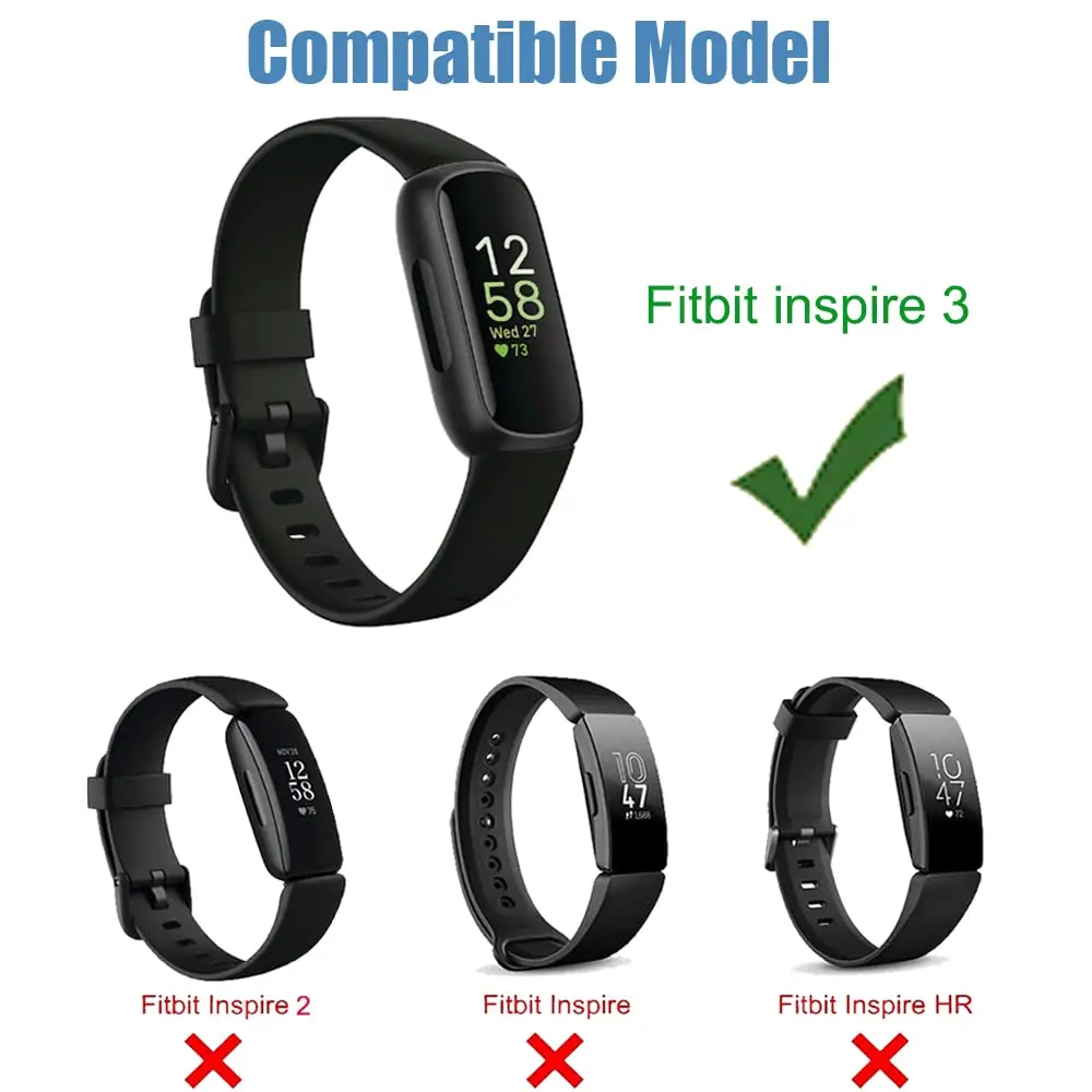 EXMRAT USB Charging Cable for Fitbit Inspire 3, 1m (3.3ft) | Fast Charging Cable - view 6