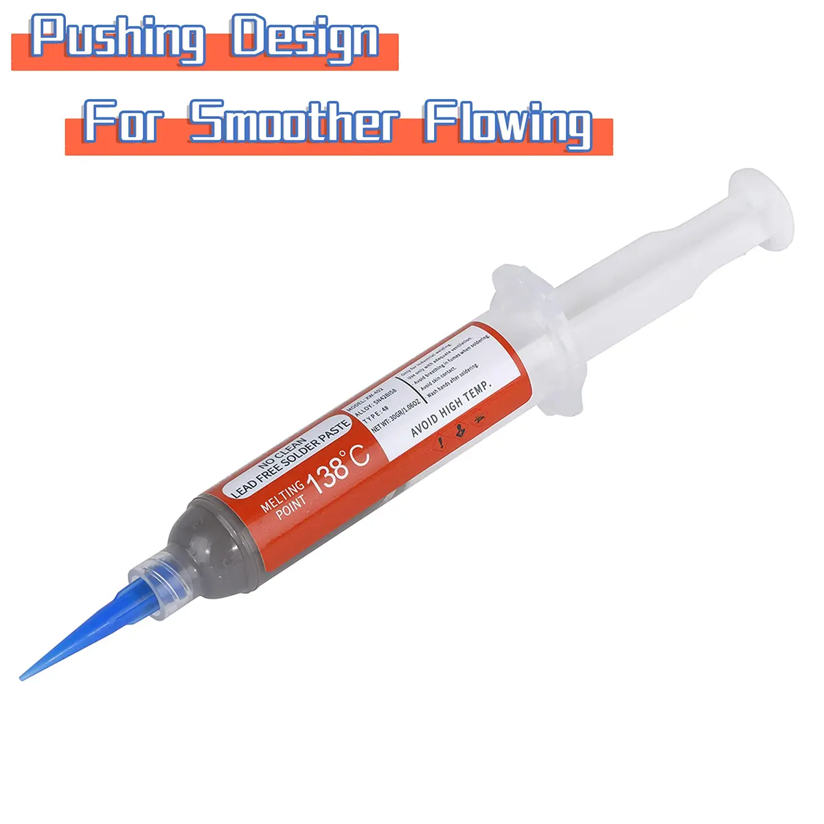 Wonderway Sn42/Bi58 T4 Lead Free Solder Paste 30g | No Clean, 138℃ Melting Point, USA Import - view 3