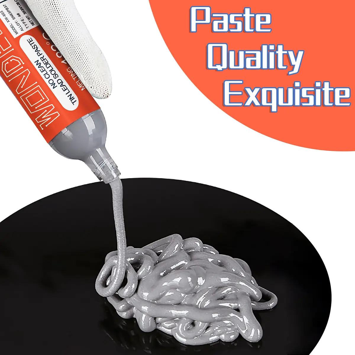 Wonderway Sn42/Bi58 T4 Lead Free Solder Paste 30g | No Clean, 138℃ Melting Point, USA Import - view 4