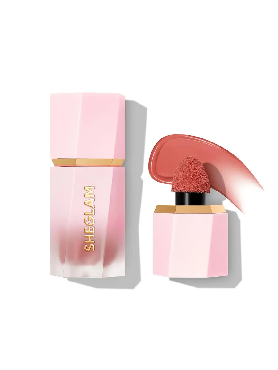 SHEGLAM Color Bloom Liquid Blush Makeup - Matte Devoted 5.2ml | Hydrating Gel-Cream Cheek Colour - main product image