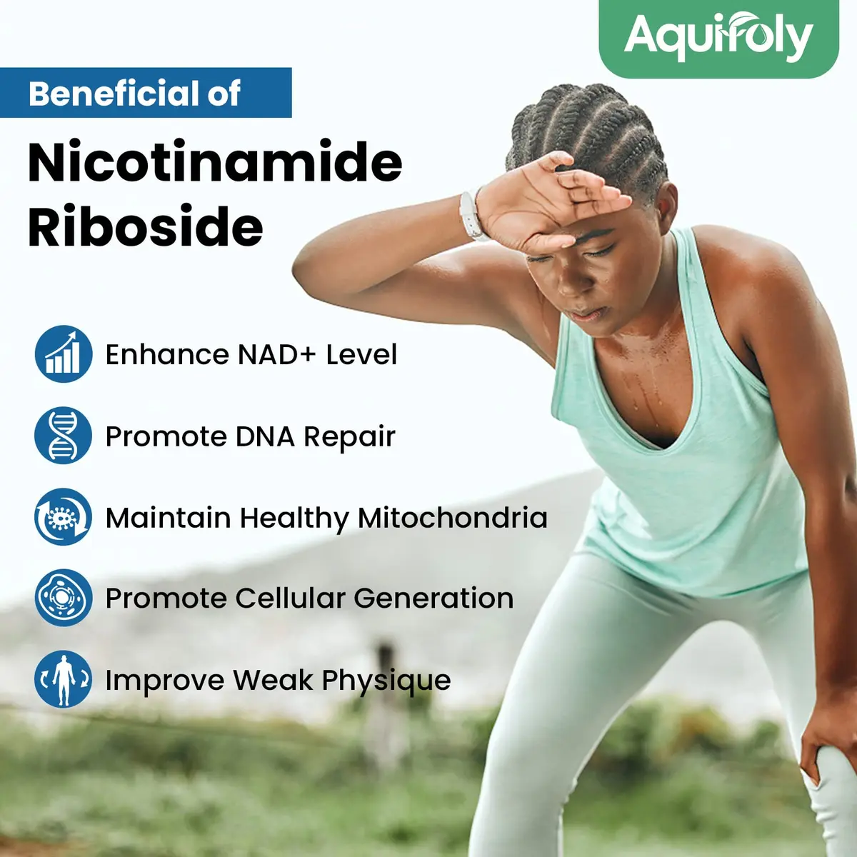 Aesticum Liposomal Nicotinamide Riboside Supplement 2000 mg | NAD+ Boost & Cellular Energy (120 Softgels) - view 6