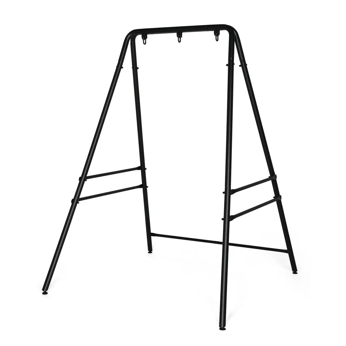 ONCLOUD Upgraded Hammock Chair Stand Metal Swing Frame, Heavy Duty Steel, Black | Indoor & Outdoor Support - main product image